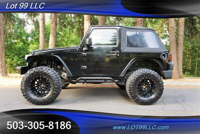 2007 Jeep Wrangler Sahara 2dr 4x4 V6 6 Speed Manual LIFTED 35S SUV