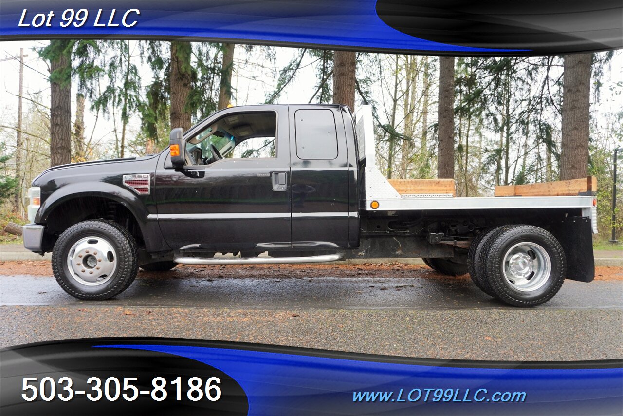 2009 Ford F-350 4x4 Extended Cab Power Stroke MANUAL FLAT BED   - Photo 1 - Milwaukie, OR 97267