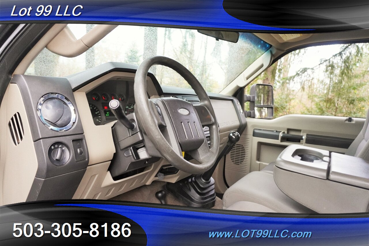 2009 Ford F-350 4x4 Extended Cab Power Stroke MANUAL FLAT BED - Photo 12 - Milwaukie, OR 97267