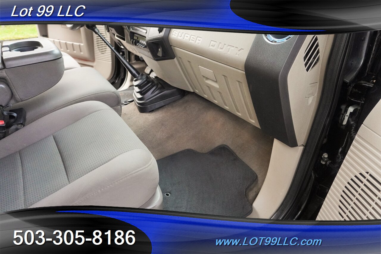 2009 Ford F-350 4x4 Extended Cab Power Stroke MANUAL FLAT BED - Photo 30 - Milwaukie, OR 97267