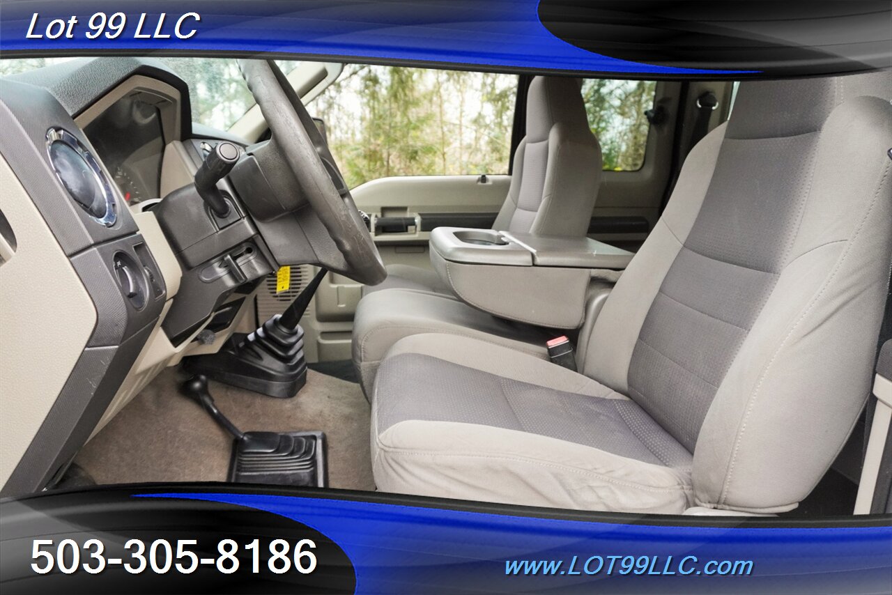 2009 Ford F-350 4x4 Extended Cab Power Stroke MANUAL FLAT BED - Photo 13 - Milwaukie, OR 97267