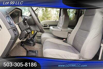 2009 Ford F-350 4x4 Extended Cab Power Stroke MANUAL FLAT BED   - Photo 13 - Milwaukie, OR 97267