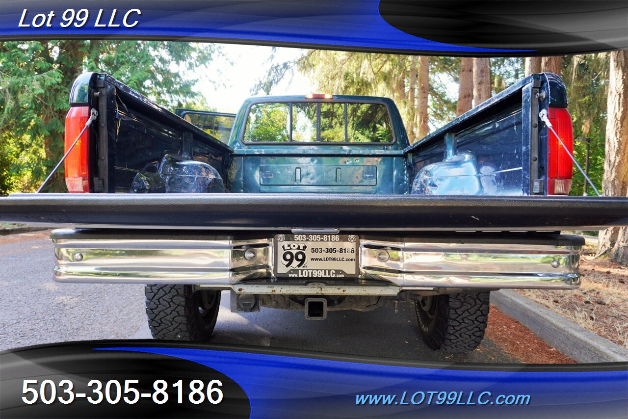 1996 Ford F-350 XLT 4X4 Crew Cab Long Bed 7.3L POWER STORKE AUTO Premium Wheels Newer BFG Tires Super Clean - Photo 14 - Milwaukie, OR 97267