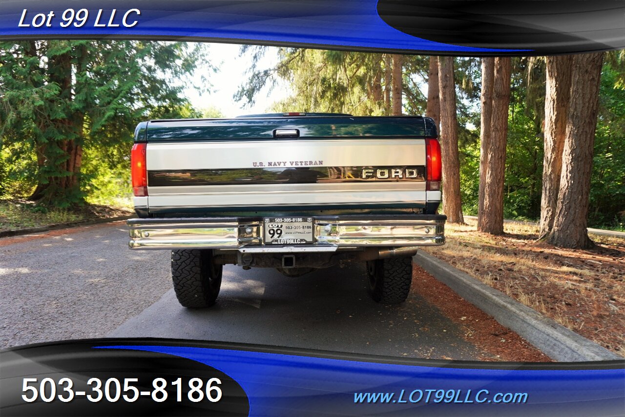 1996 Ford F-350 XLT 4X4 Crew Cab Long Bed 7.3L POWER STORKE AUTO Premium Wheels Newer BFG Tires Super Clean - Photo 10 - Milwaukie, OR 97267