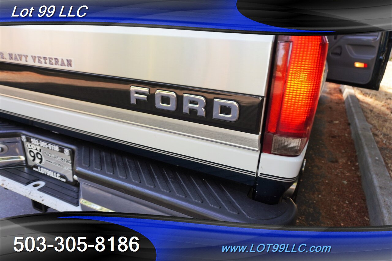 1996 Ford F-350 XLT 4X4 Crew Cab Long Bed 7.3L POWER STORKE AUTO Premium Wheels Newer BFG Tires Super Clean - Photo 30 - Milwaukie, OR 97267