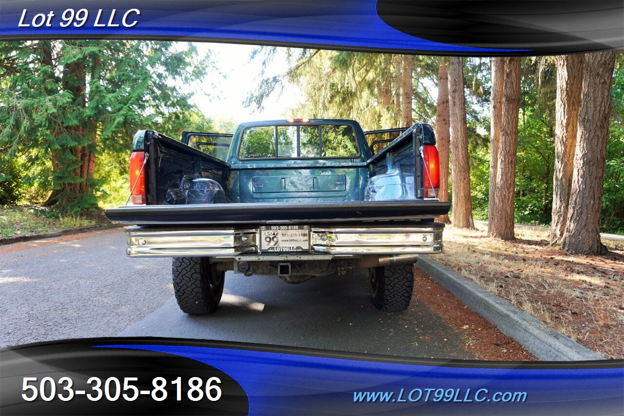 1996 Ford F-350 XLT 4X4 Crew Cab Long Bed 7.3L POWER STORKE AUTO Premium Wheels Newer BFG Tires Super Clean - Photo 29 - Milwaukie, OR 97267