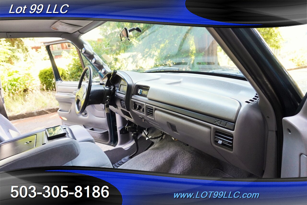 1996 Ford F-350 XLT 4X4 Crew Cab Long Bed 7.3L POWER STORKE AUTO Premium Wheels Newer BFG Tires Super Clean - Photo 16 - Milwaukie, OR 97267