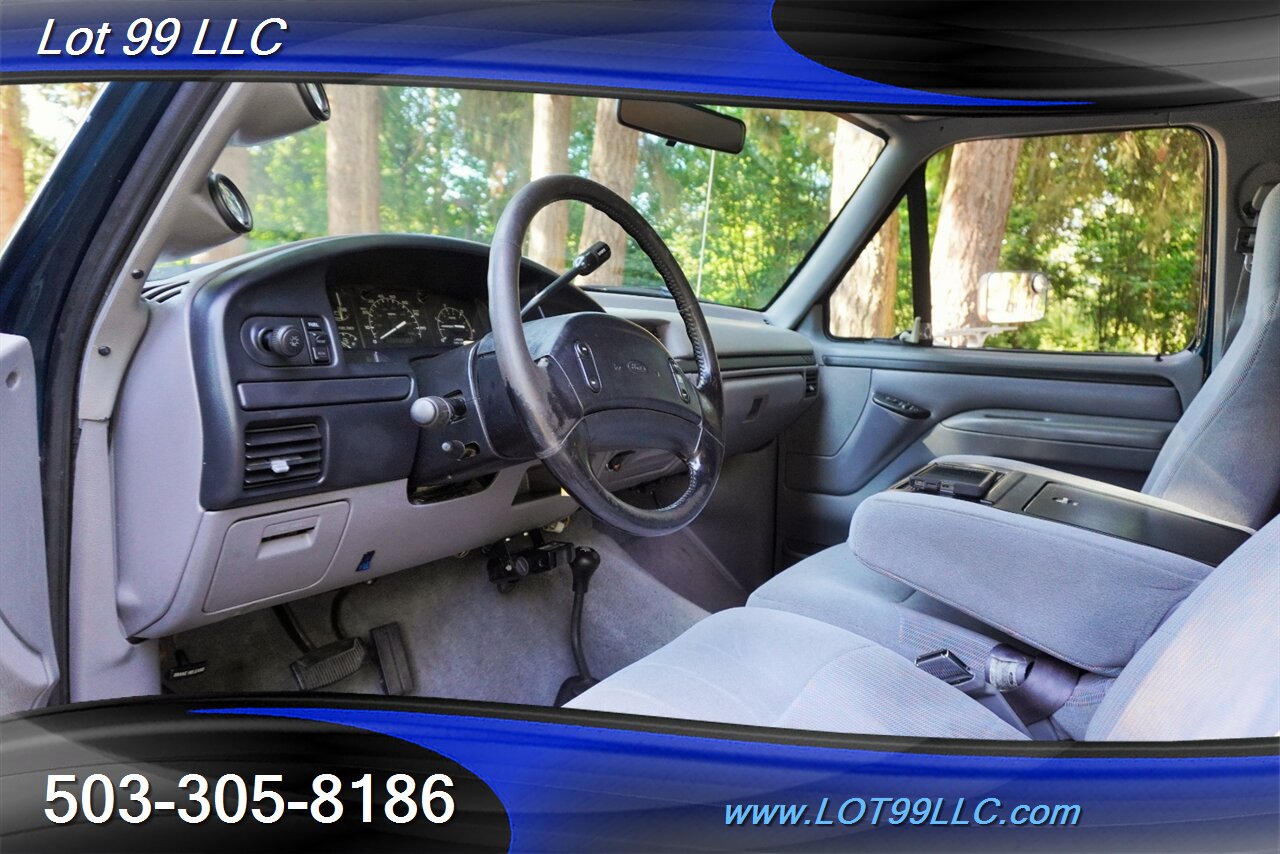 1996 Ford F-350 XLT 4X4 Crew Cab Long Bed 7.3L POWER STORKE AUTO Premium Wheels Newer BFG Tires Super Clean - Photo 12 - Milwaukie, OR 97267