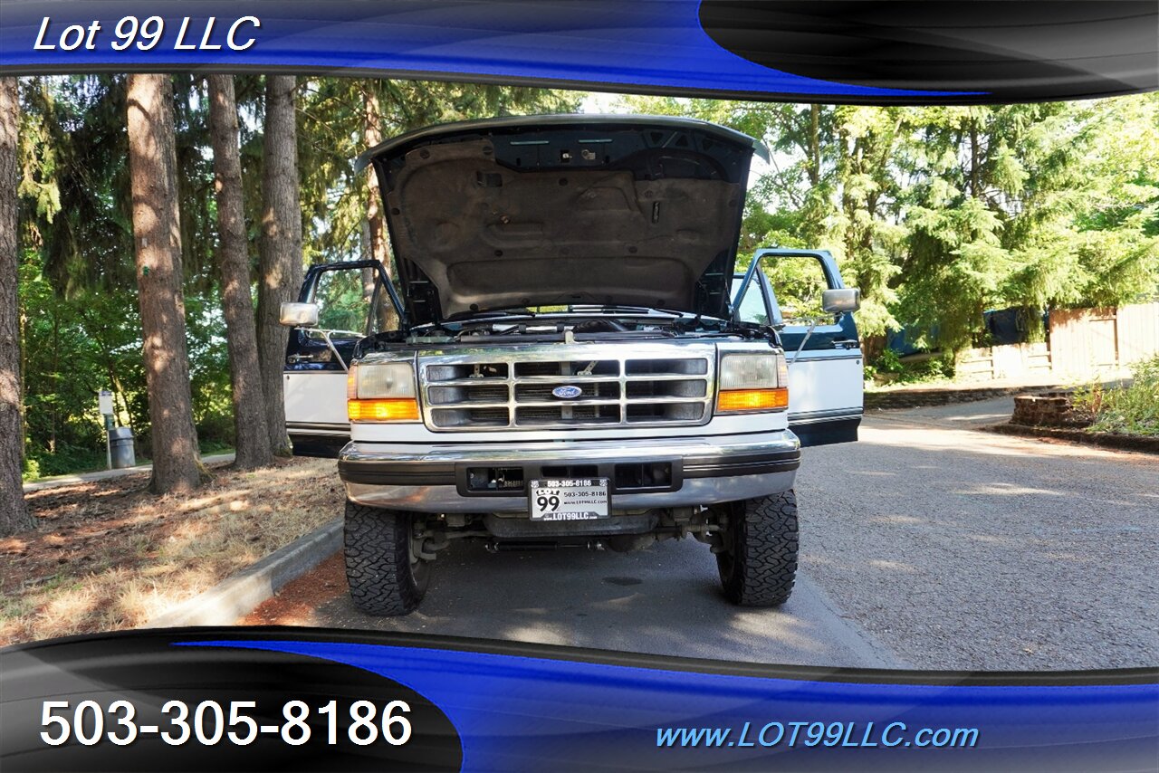1996 Ford F-350 XLT 4X4 Crew Cab Long Bed 7.3L POWER STORKE AUTO Premium Wheels Newer BFG Tires Super Clean - Photo 27 - Milwaukie, OR 97267