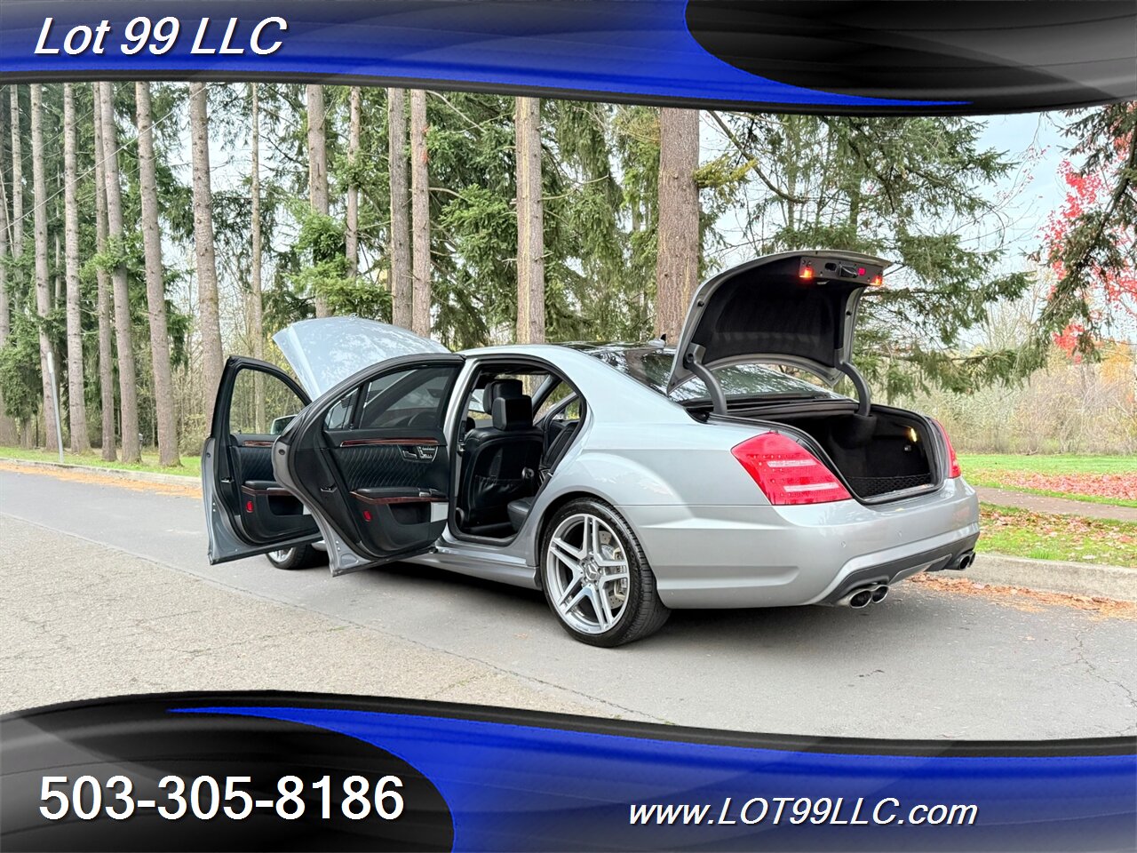 2012 Mercedes-Benz S65 AMG Twin Turbo V12 624hp 738ft.  DESIGNO Night Vision Rear Entertainment - Photo 76 - Milwaukie, OR 97267