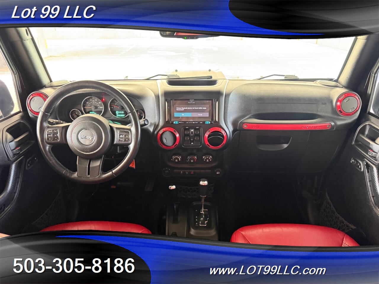 2016 Jeep Wrangler Unlimited 46k Magnuson Supercharged 26 " American FORCES Red Leather Interior Hard Top Warn Winch - Photo 11 - Milwaukie, OR 97267