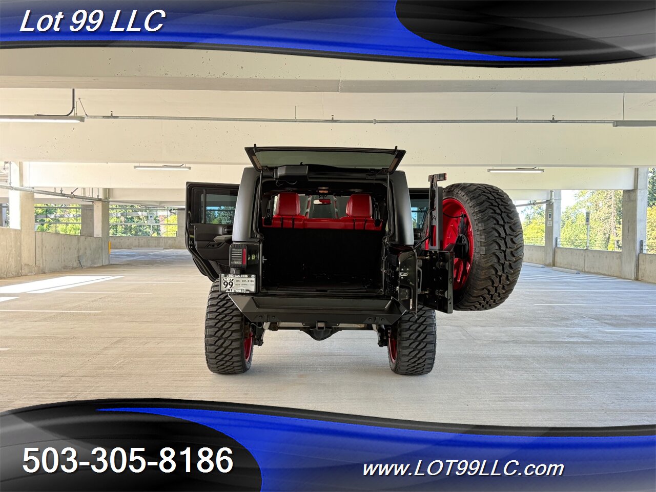 2016 Jeep Wrangler Unlimited 46k Magnuson Supercharged 26 " American FORCES Red Leather Interior Hard Top Warn Winch - Photo 31 - Milwaukie, OR 97267
