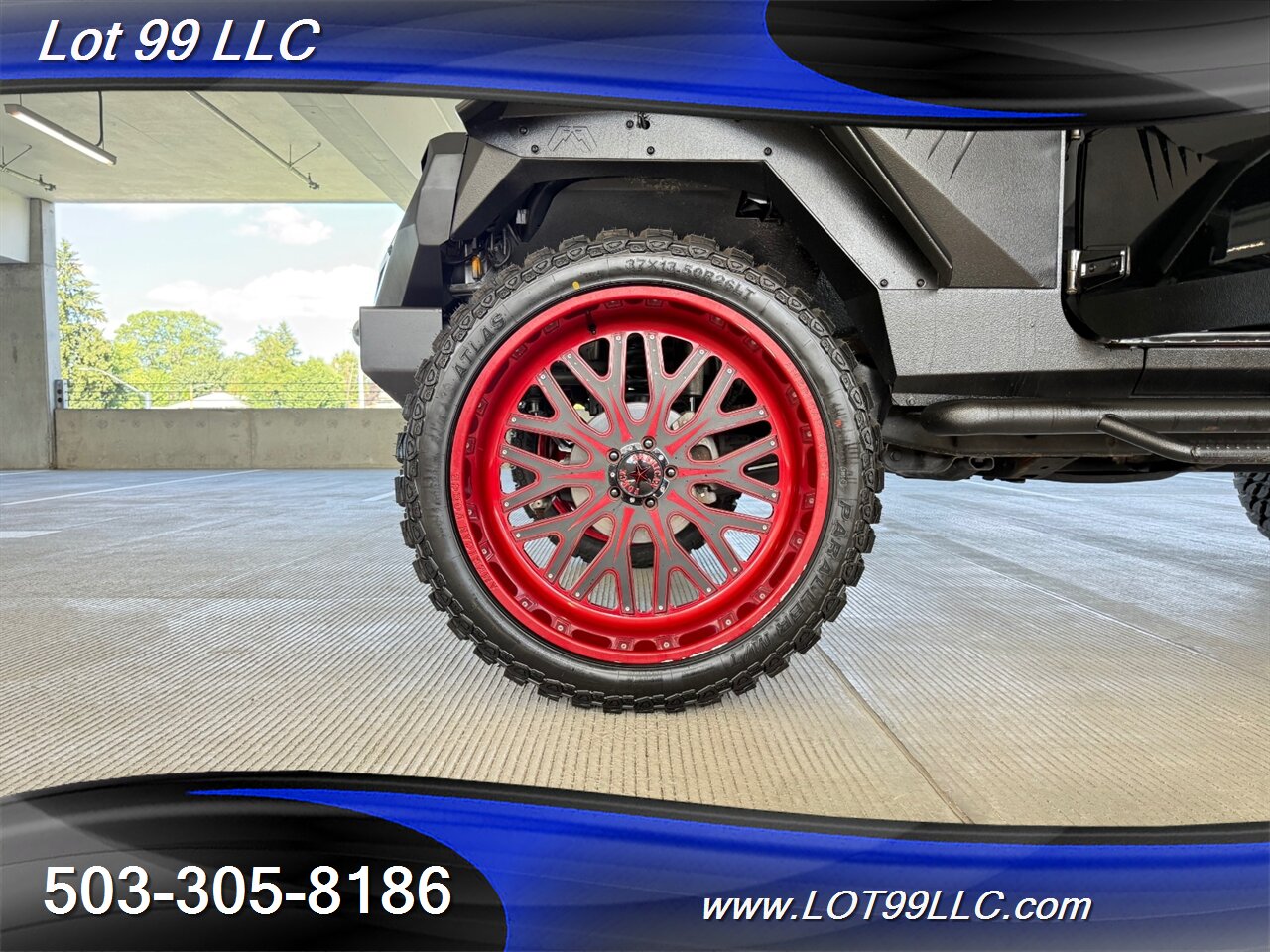 2016 Jeep Wrangler Unlimited 46k Magnuson Supercharged 26 " American FORCES Red Leather Interior Hard Top Warn Winch - Photo 21 - Milwaukie, OR 97267