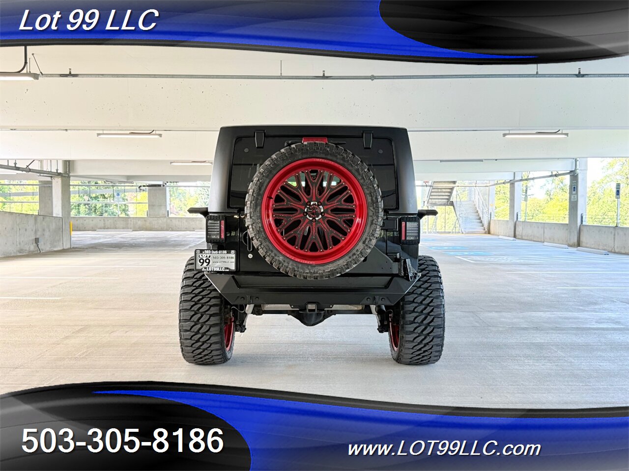 2016 Jeep Wrangler Unlimited 46k Magnuson Supercharged 26 " American FORCES Red Leather Interior Hard Top Warn Winch - Photo 8 - Milwaukie, OR 97267
