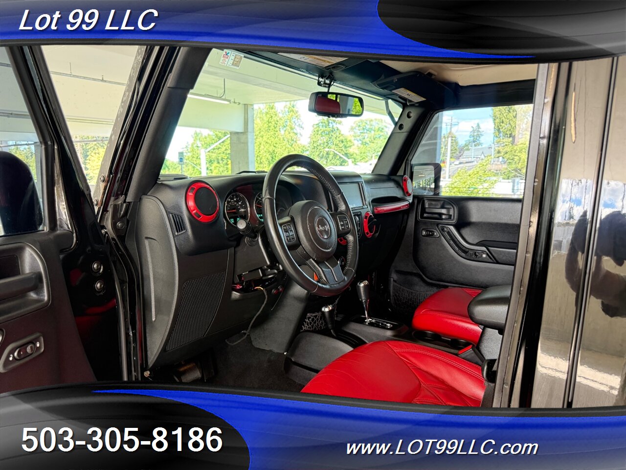 2016 Jeep Wrangler Unlimited 46k Magnuson Supercharged 26 " American FORCES Red Leather Interior Hard Top Warn Winch - Photo 34 - Milwaukie, OR 97267