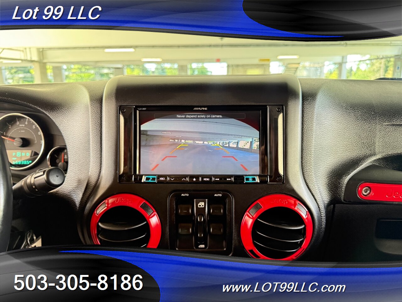 2016 Jeep Wrangler Unlimited 46k Magnuson Supercharged 26 " American FORCES Red Leather Interior Hard Top Warn Winch - Photo 13 - Milwaukie, OR 97267