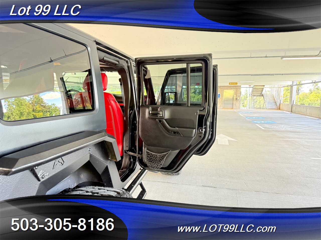 2016 Jeep Wrangler Unlimited 46k Magnuson Supercharged 26 " American FORCES Red Leather Interior Hard Top Warn Winch - Photo 40 - Milwaukie, OR 97267