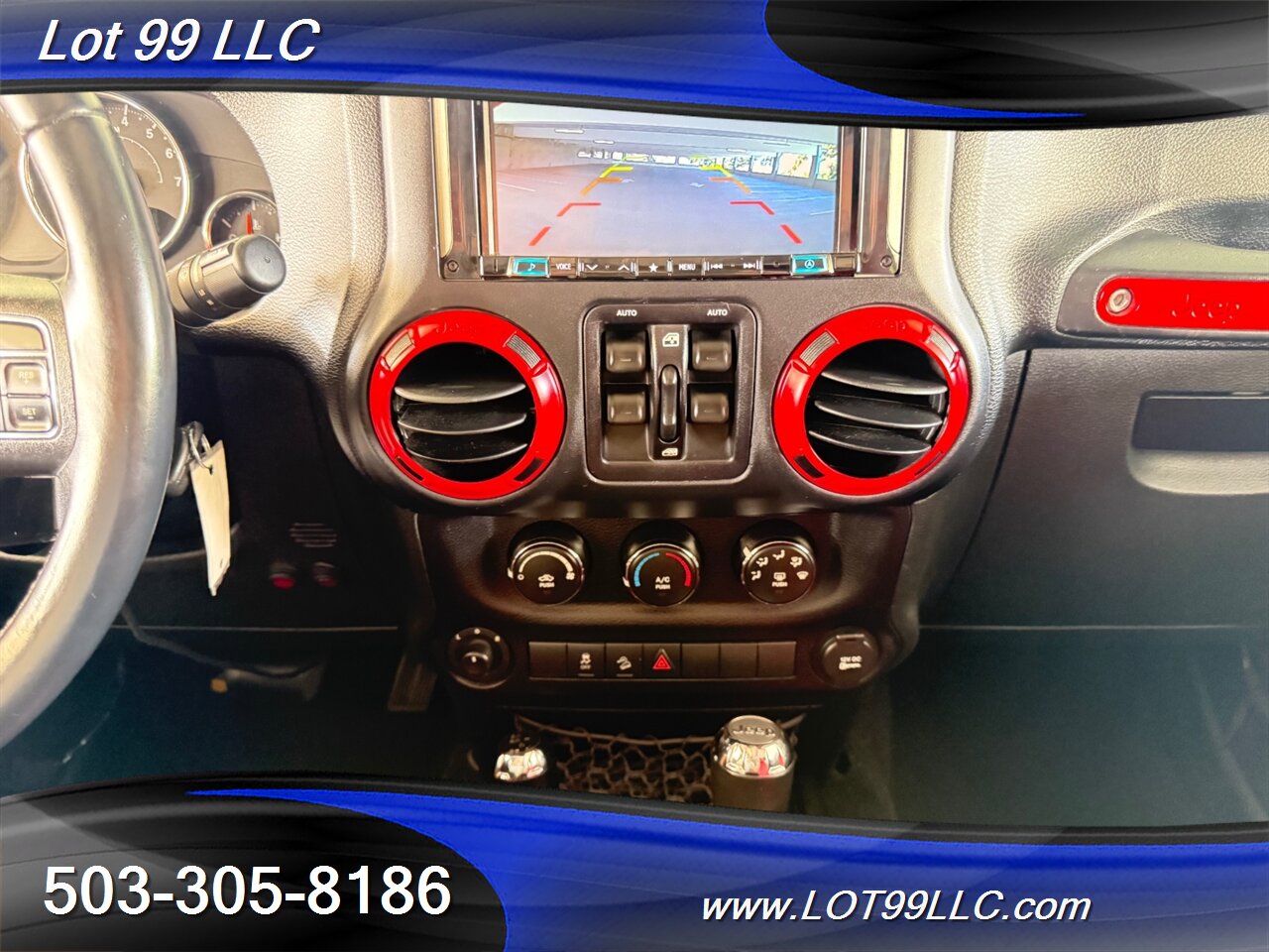 2016 Jeep Wrangler Unlimited 46k Magnuson Supercharged 26 " American FORCES Red Leather Interior Hard Top Warn Winch - Photo 14 - Milwaukie, OR 97267