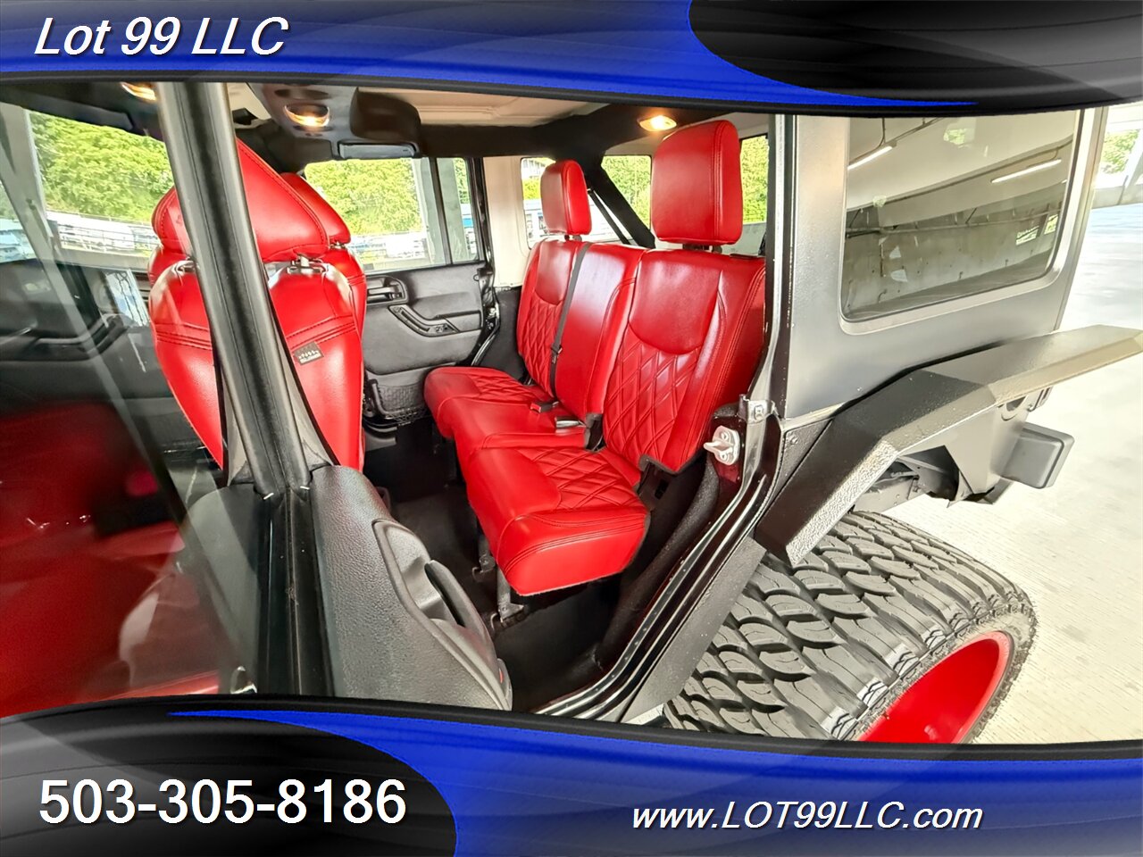 2016 Jeep Wrangler Unlimited 46k Magnuson Supercharged 26 " American FORCES Red Leather Interior Hard Top Warn Winch - Photo 39 - Milwaukie, OR 97267