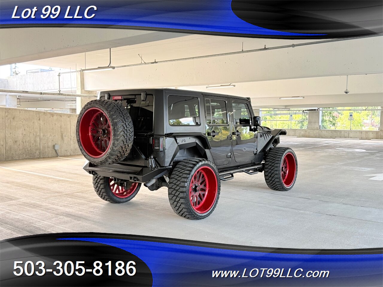 2016 Jeep Wrangler Unlimited 46k Magnuson Supercharged 26 " American FORCES Red Leather Interior Hard Top Warn Winch - Photo 7 - Milwaukie, OR 97267