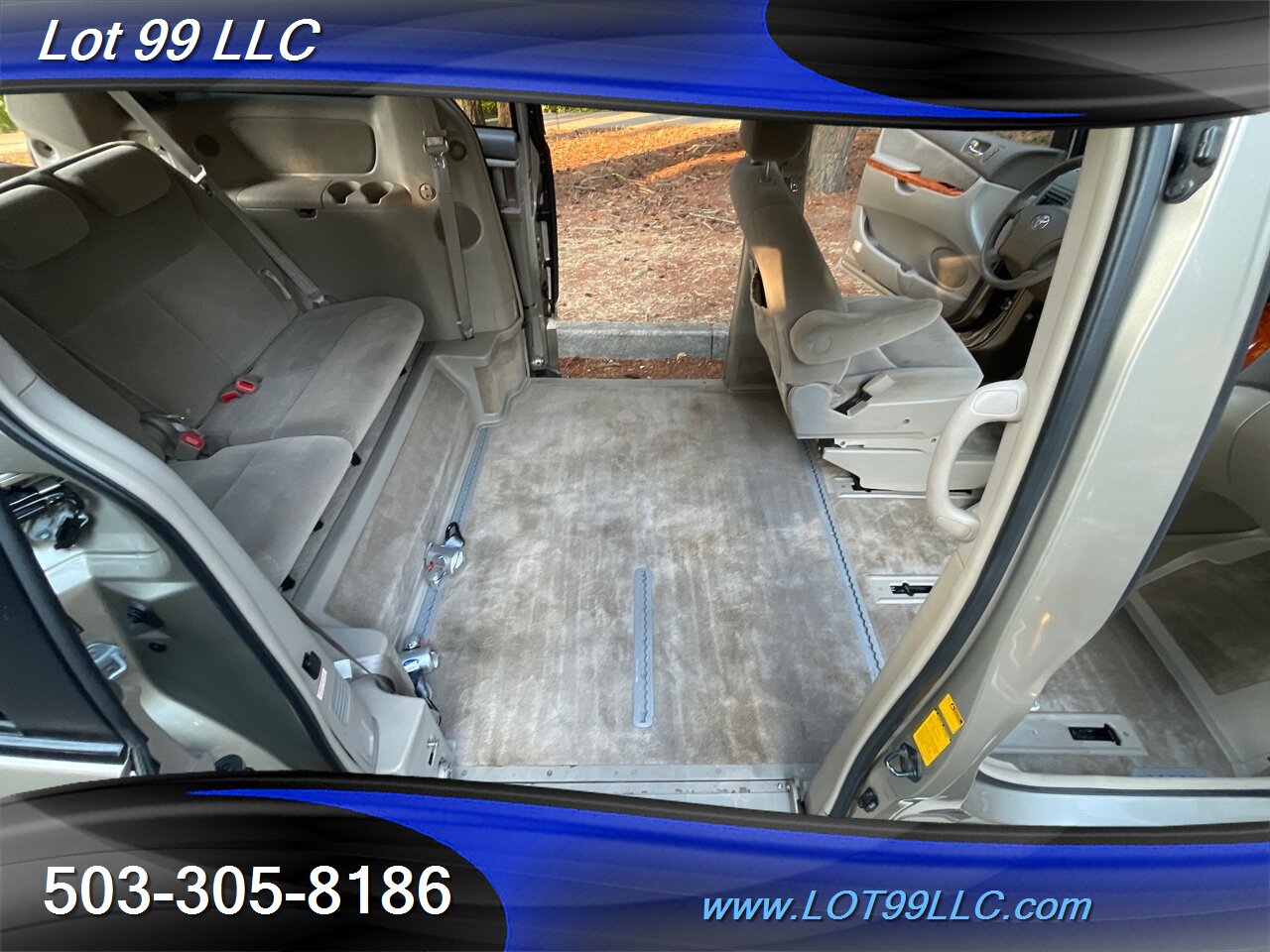 2006 Toyota Sienna XLE * 101k ** WHEEL CHAIR VAN ** POWER RAMP-DOORS   - Photo 21 - Milwaukie, OR 97267