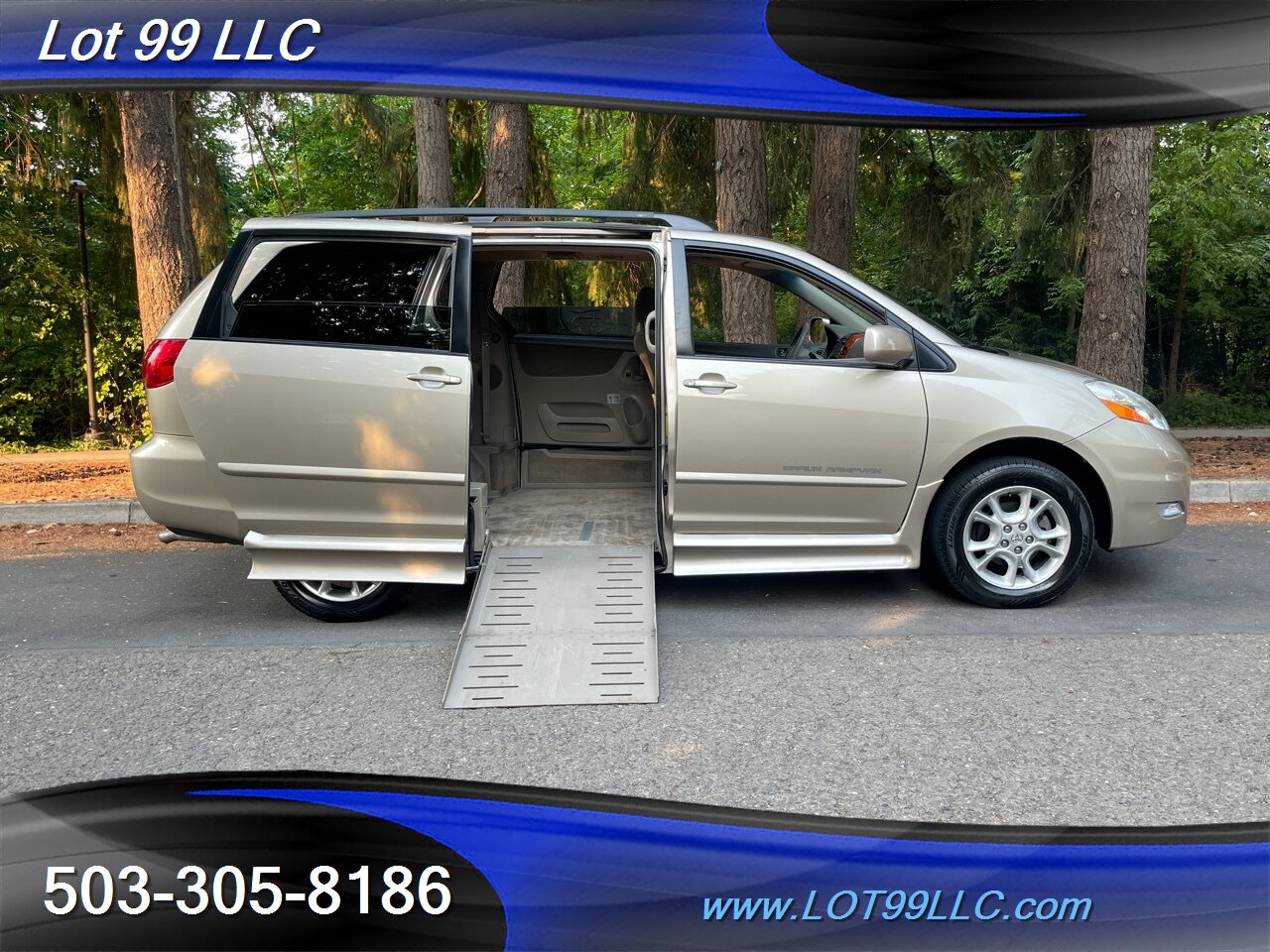 2006 Toyota Sienna XLE * 101k ** WHEEL CHAIR VAN ** POWER RAMP-DOORS   - Photo 1 - Milwaukie, OR 97267