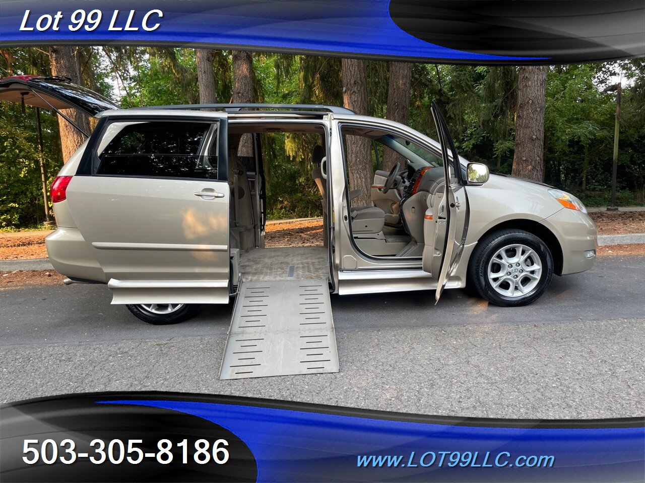 2006 Toyota Sienna XLE * 101k ** WHEEL CHAIR VAN ** POWER RAMP-DOORS   - Photo 19 - Milwaukie, OR 97267