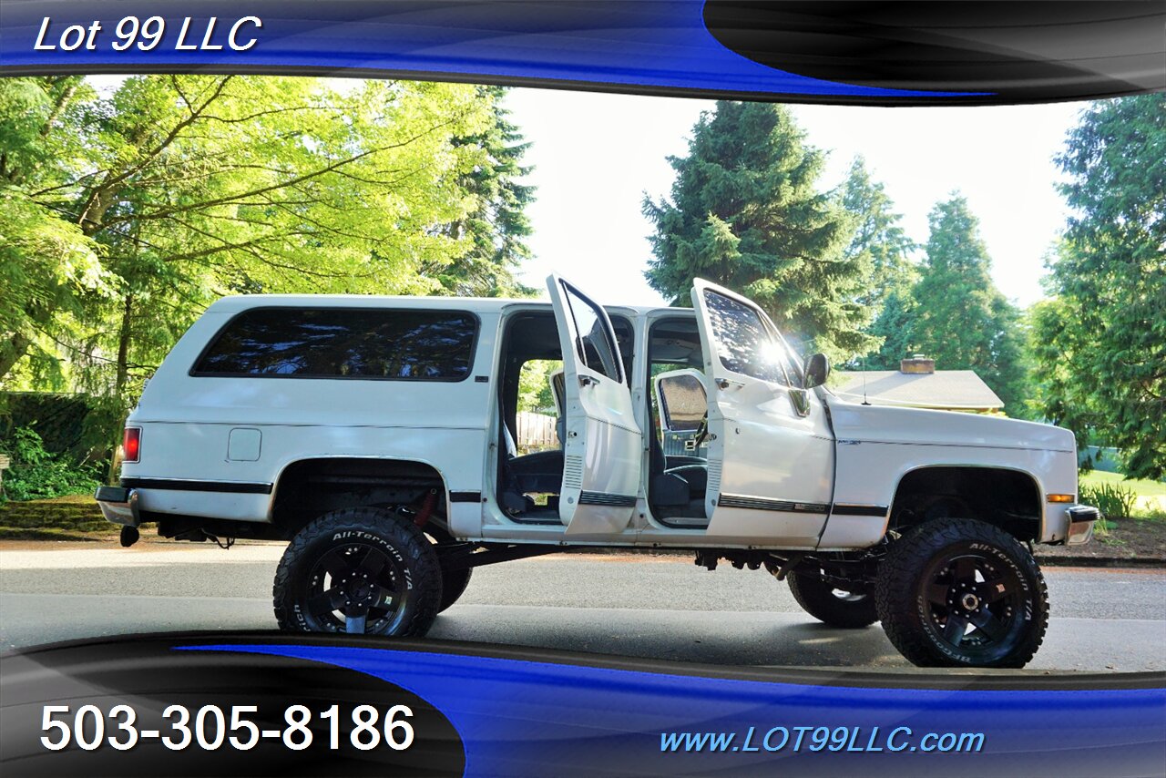 1989 GMC Suburban GMC Chevrolet 2500 4dr 4X4 V8 Lifted 20S 35   - Photo 27 - Milwaukie, OR 97267