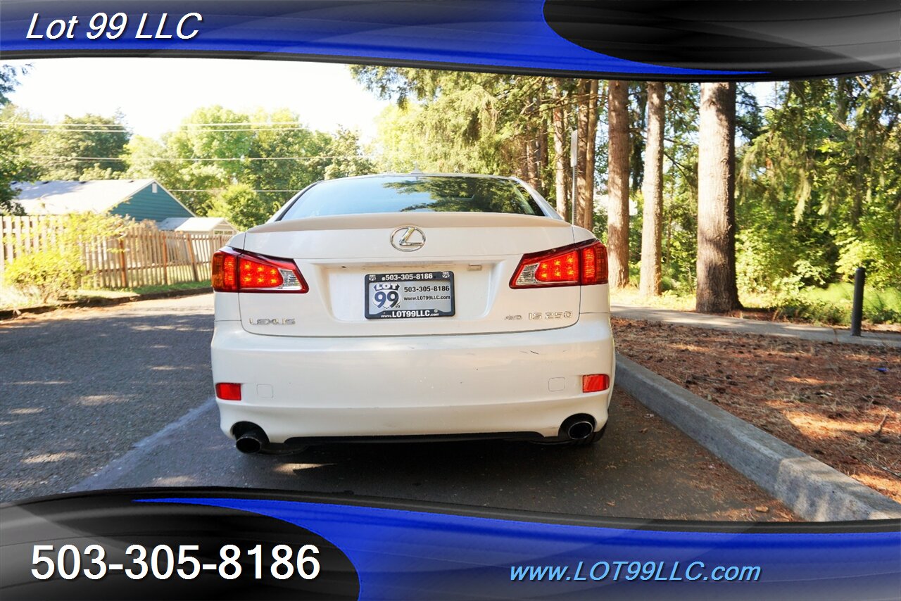 2009 Lexus IS Sedan V6 Automatic Heated Leather Moon NEW TIRES   - Photo 10 - Milwaukie, OR 97267