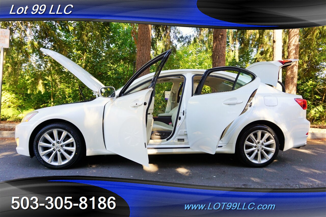 2009 Lexus IS Sedan V6 Automatic Heated Leather Moon NEW TIRES   - Photo 25 - Milwaukie, OR 97267