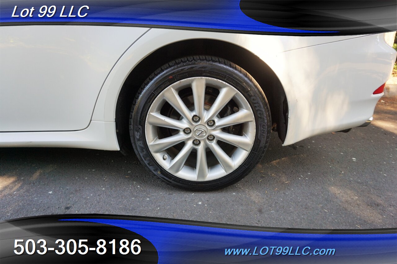 2009 Lexus IS Sedan V6 Automatic Heated Leather Moon NEW TIRES   - Photo 36 - Milwaukie, OR 97267