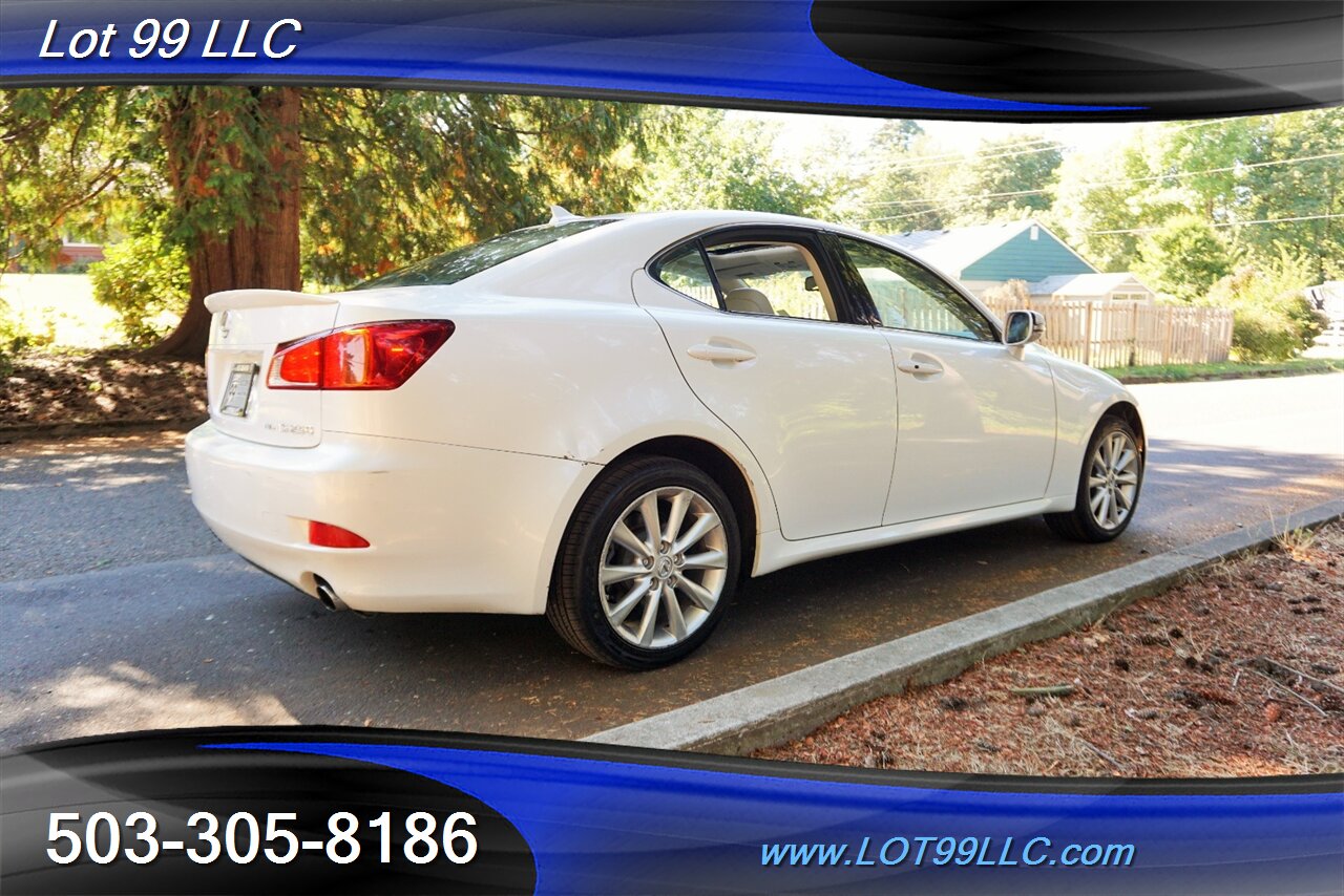 2009 Lexus IS Sedan V6 Automatic Heated Leather Moon NEW TIRES   - Photo 9 - Milwaukie, OR 97267