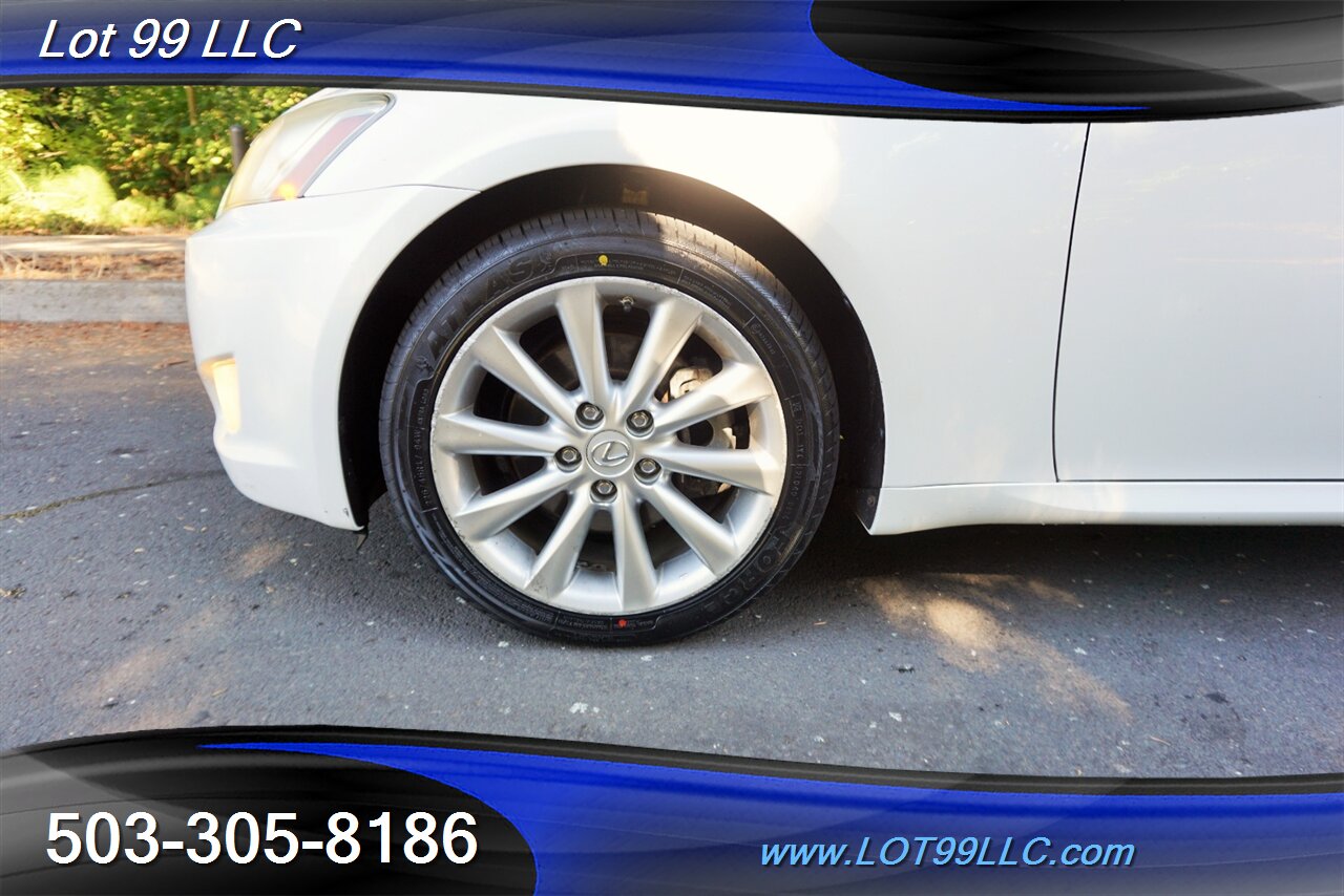 2009 Lexus IS Sedan V6 Automatic Heated Leather Moon NEW TIRES   - Photo 37 - Milwaukie, OR 97267