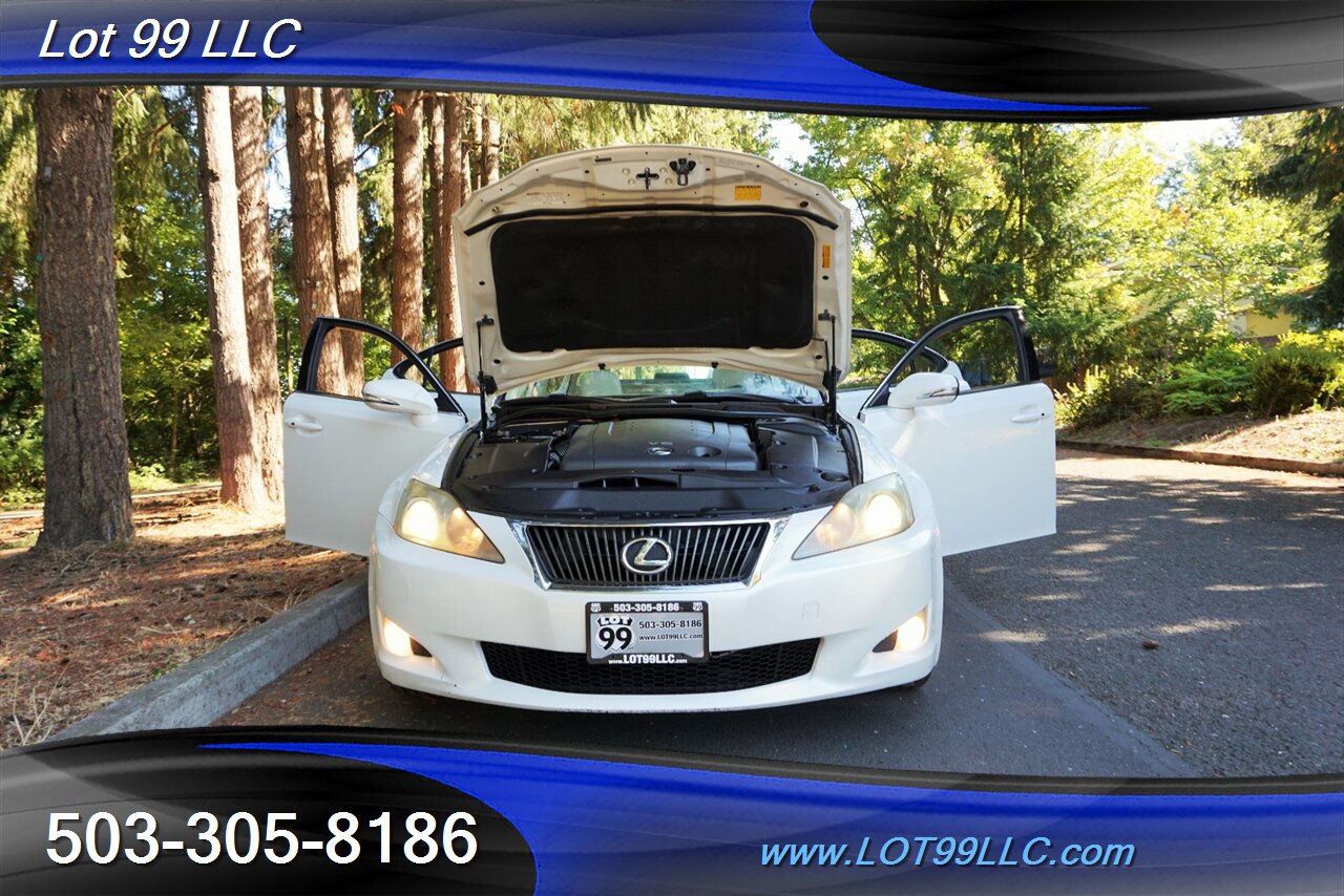 2009 Lexus IS Sedan V6 Automatic Heated Leather Moon NEW TIRES   - Photo 26 - Milwaukie, OR 97267