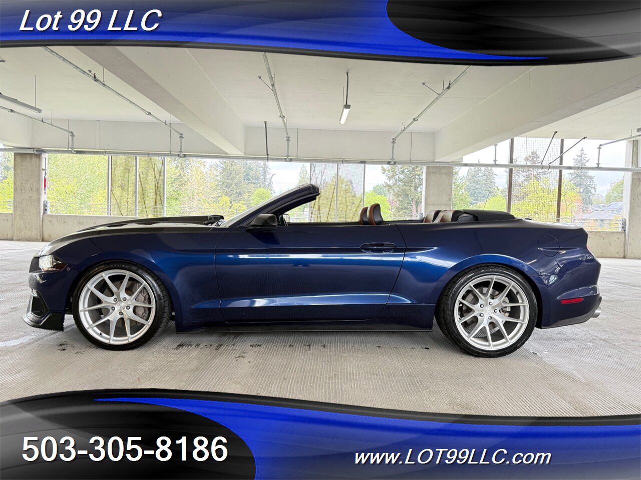 2019 Ford Mustang GT Premium 5.0 109k Convertible Leather Navi Cam Carbon Fiber Hood & Interior 20 " Wheels - Photo 3 - Milwaukie, OR 97267