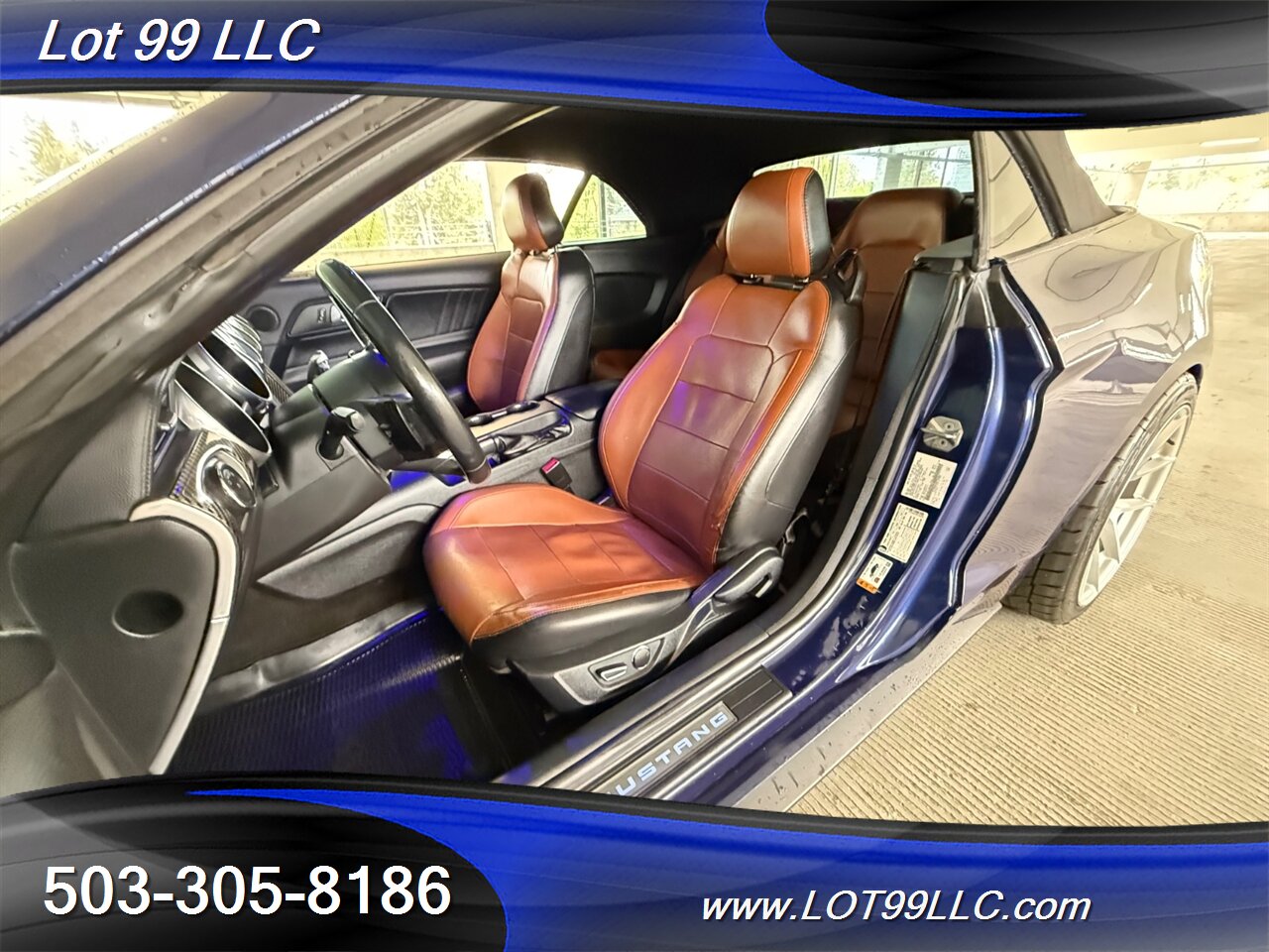 2019 Ford Mustang GT Premium 5.0 109k Convertible Leather Navi Cam Carbon Fiber Hood & Interior 20 " Wheels - Photo 12 - Milwaukie, OR 97267