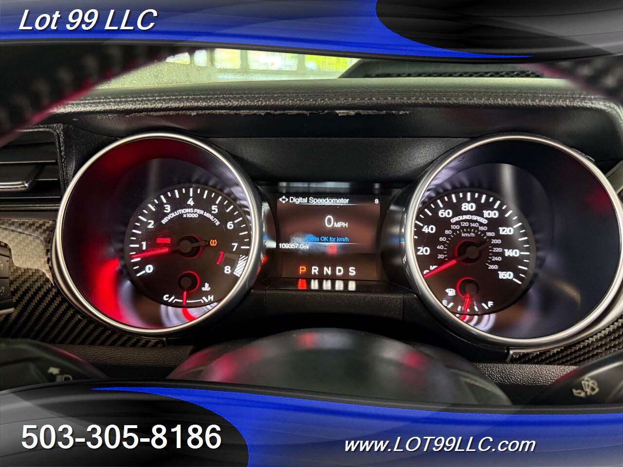 2019 Ford Mustang GT Premium 5.0 109k Convertible Leather Navi Cam Carbon Fiber Hood & Interior 20 " Wheels - Photo 10 - Milwaukie, OR 97267