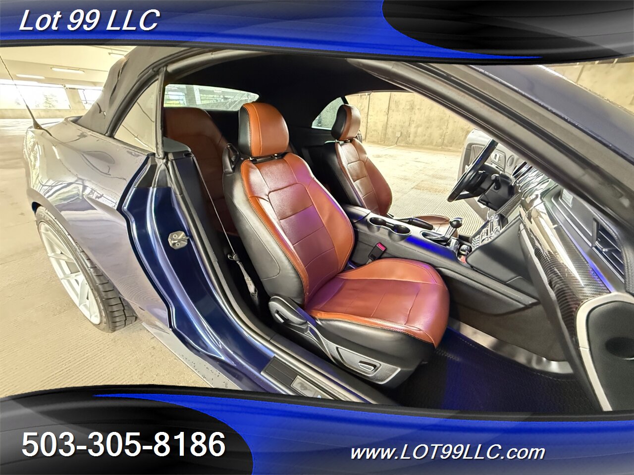 2019 Ford Mustang GT Premium 5.0 109k Convertible Leather Navi Cam Carbon Fiber Hood & Interior 20 " Wheels - Photo 17 - Milwaukie, OR 97267
