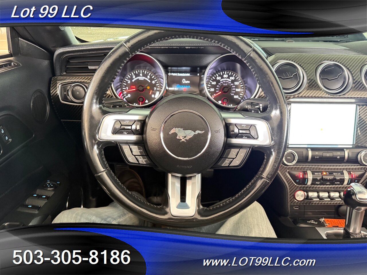 2019 Ford Mustang GT Premium 5.0 109k Convertible Leather Navi Cam Carbon Fiber Hood & Interior 20 " Wheels - Photo 11 - Milwaukie, OR 97267