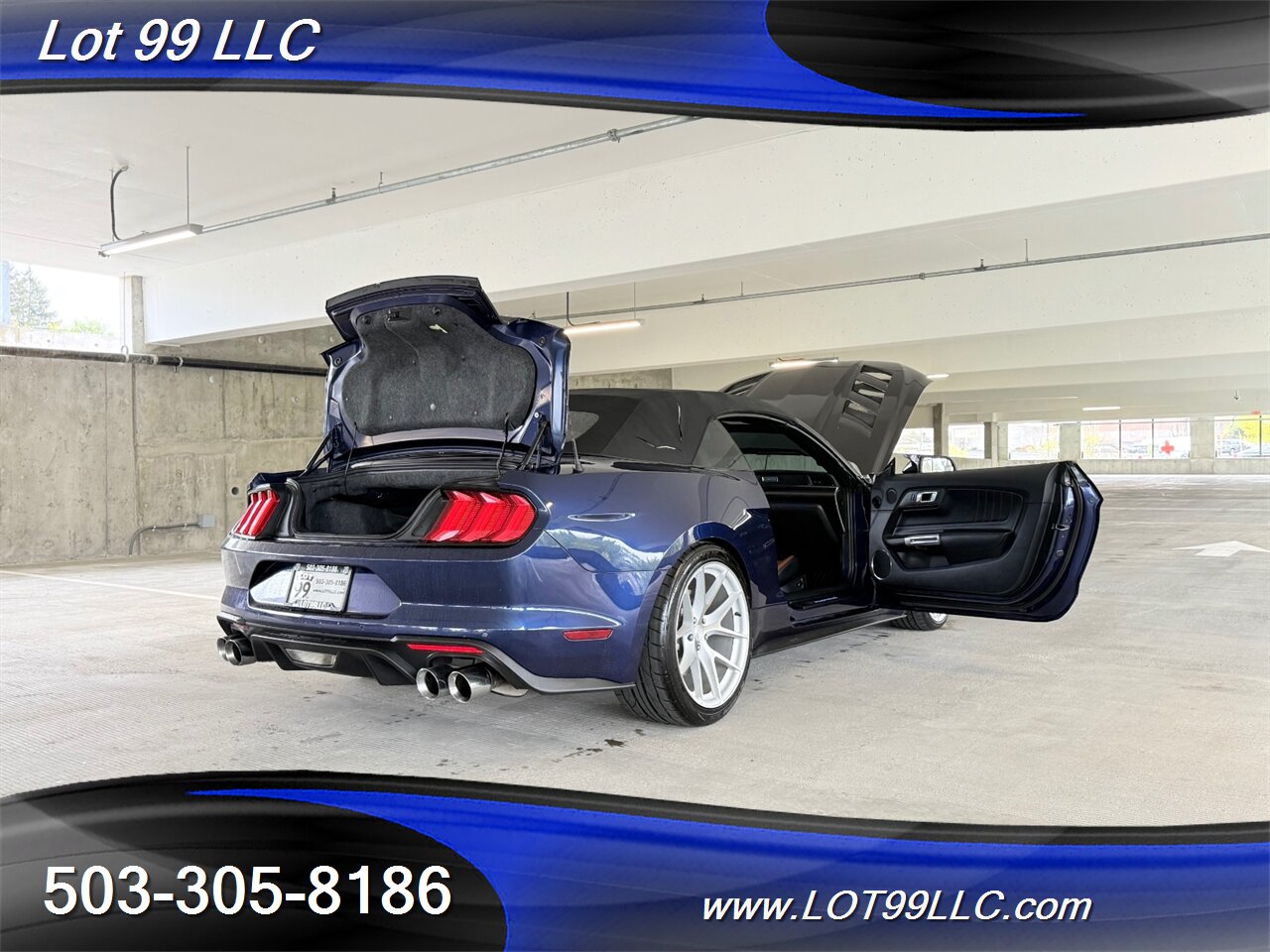 2019 Ford Mustang GT Premium 5.0 109k Convertible Leather Navi Cam Carbon Fiber Hood & Interior 20 " Wheels - Photo 31 - Milwaukie, OR 97267