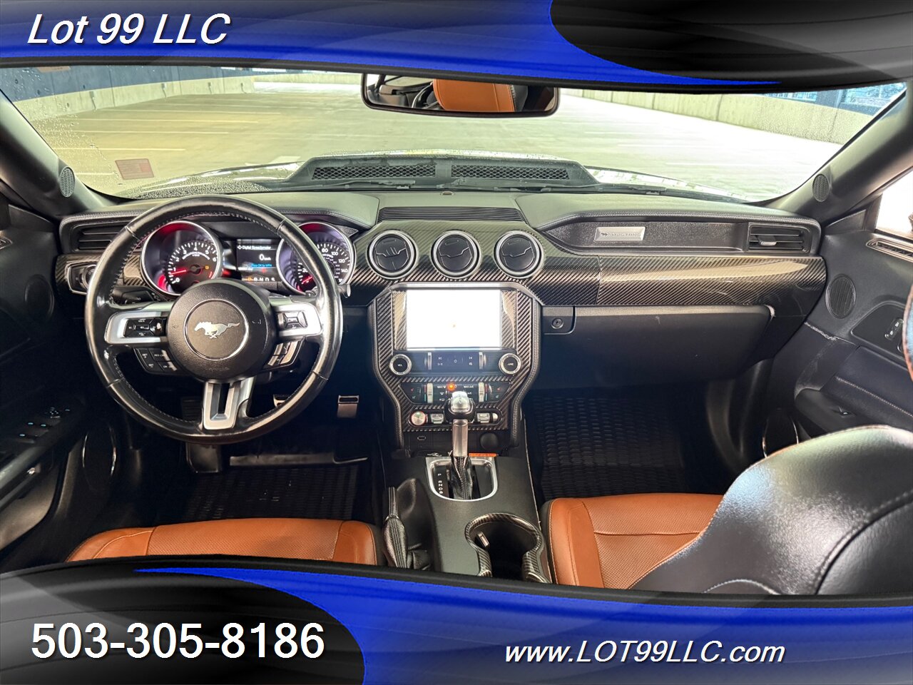 2019 Ford Mustang GT Premium 5.0 109k Convertible Leather Navi Cam Carbon Fiber Hood & Interior 20 " Wheels - Photo 2 - Milwaukie, OR 97267