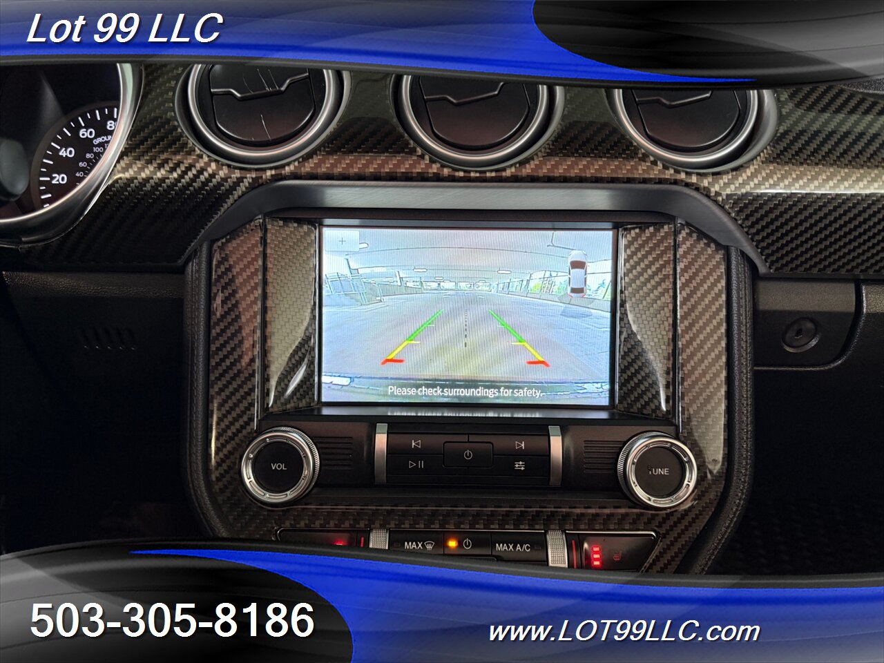 2019 Ford Mustang GT Premium 5.0 109k Convertible Leather Navi Cam Carbon Fiber Hood & Interior 20 " Wheels - Photo 14 - Milwaukie, OR 97267