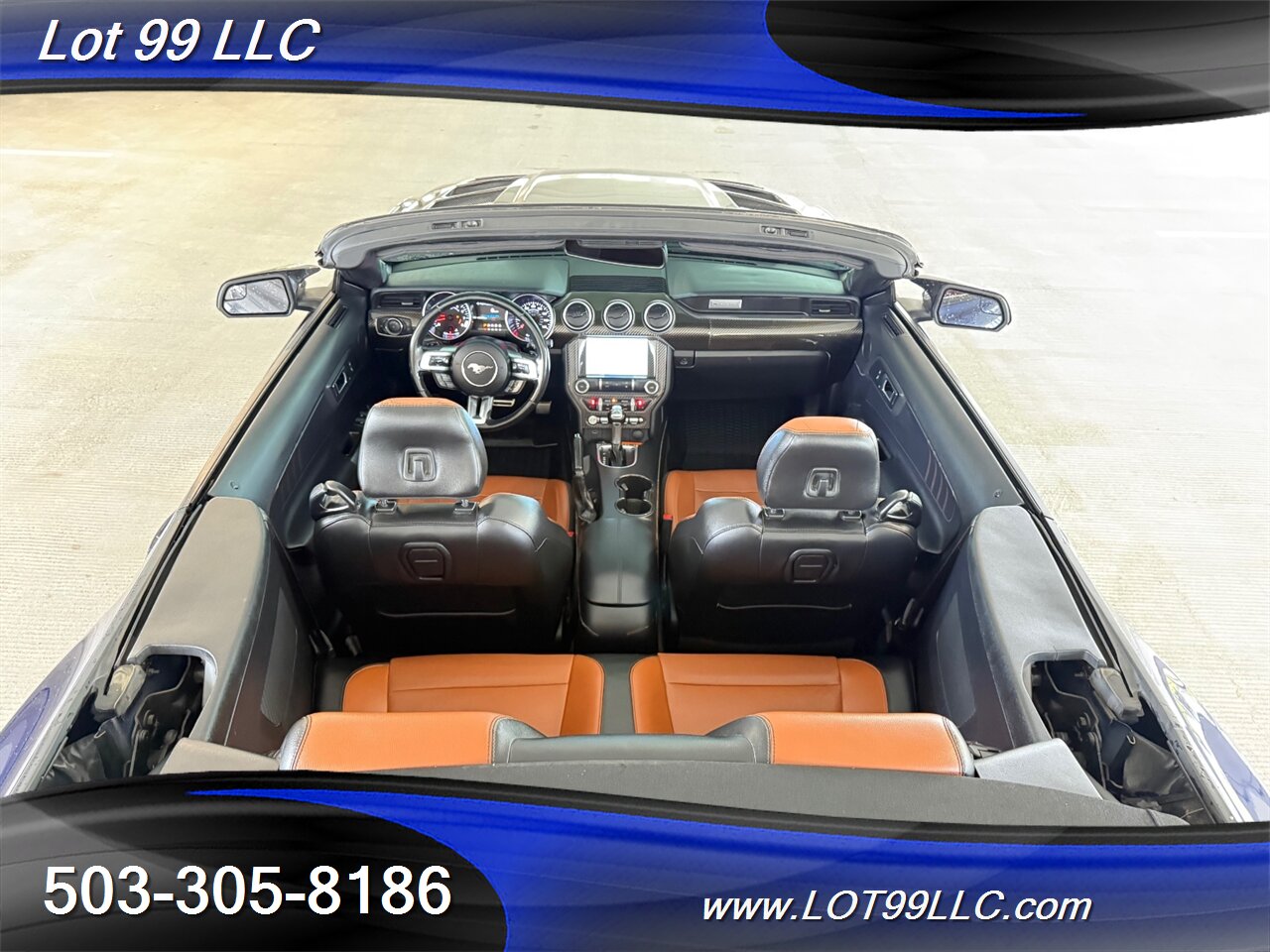 2019 Ford Mustang GT Premium 5.0 109k Convertible Leather Navi Cam Carbon Fiber Hood & Interior 20 " Wheels - Photo 4 - Milwaukie, OR 97267