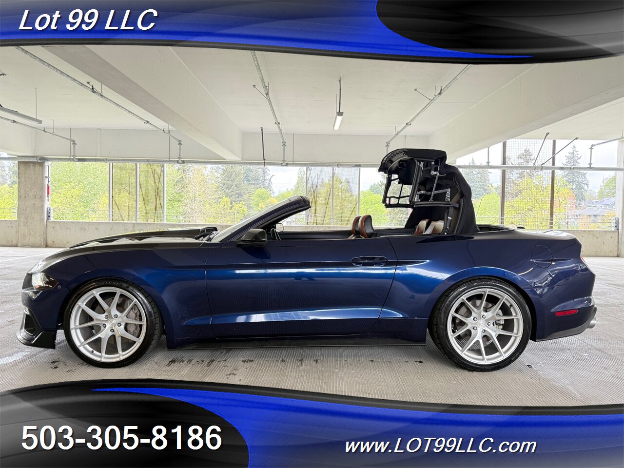 2019 Ford Mustang GT Premium 5.0 109k Convertible Leather Navi Cam Carbon Fiber Hood & Interior 20 " Wheels - Photo 20 - Milwaukie, OR 97267
