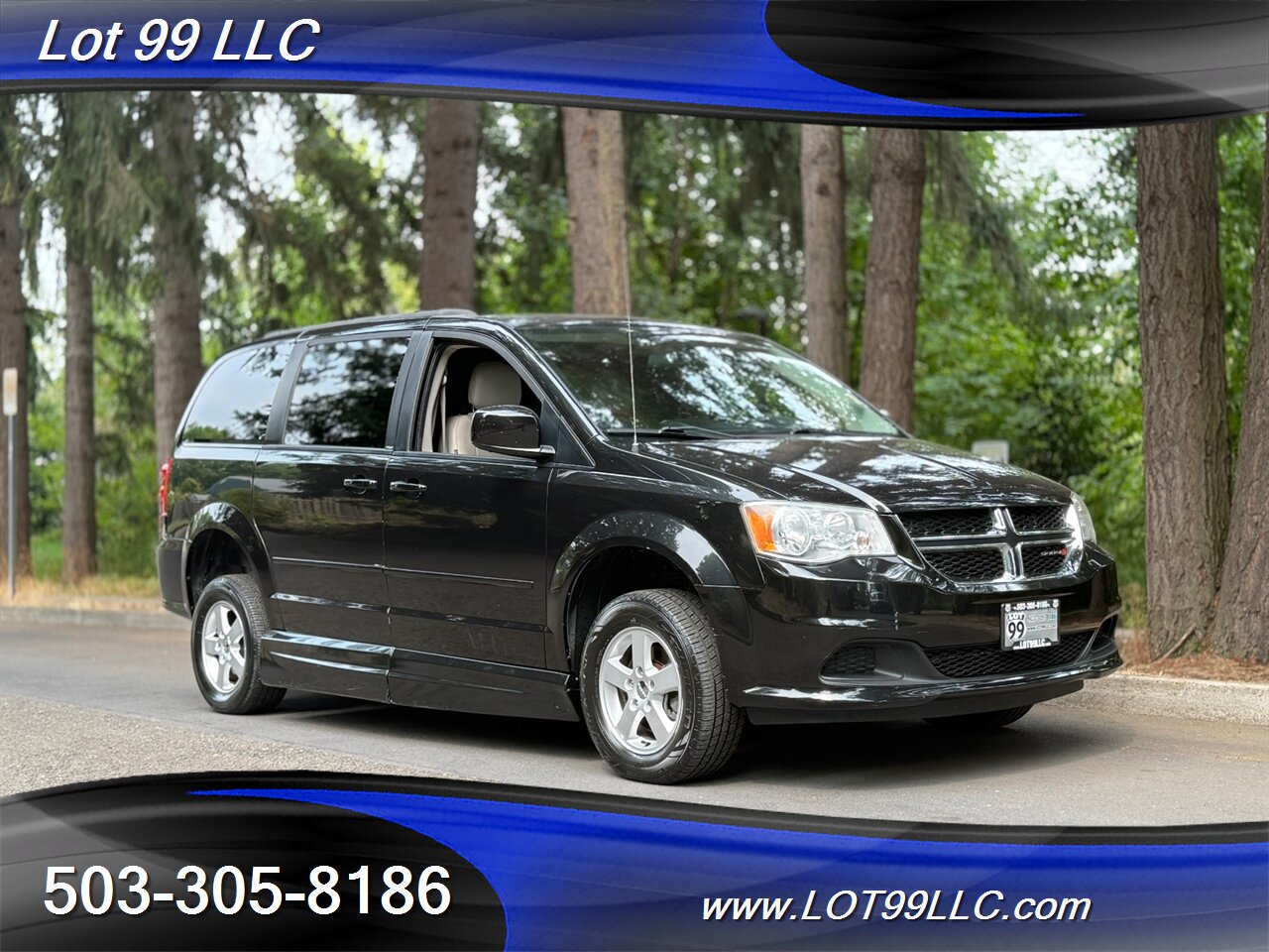 2012 Dodge Grand Caravan 51k Miles Wheelchair Van Side Ramp New Tires - Photo 20 - Milwaukie, OR 97267