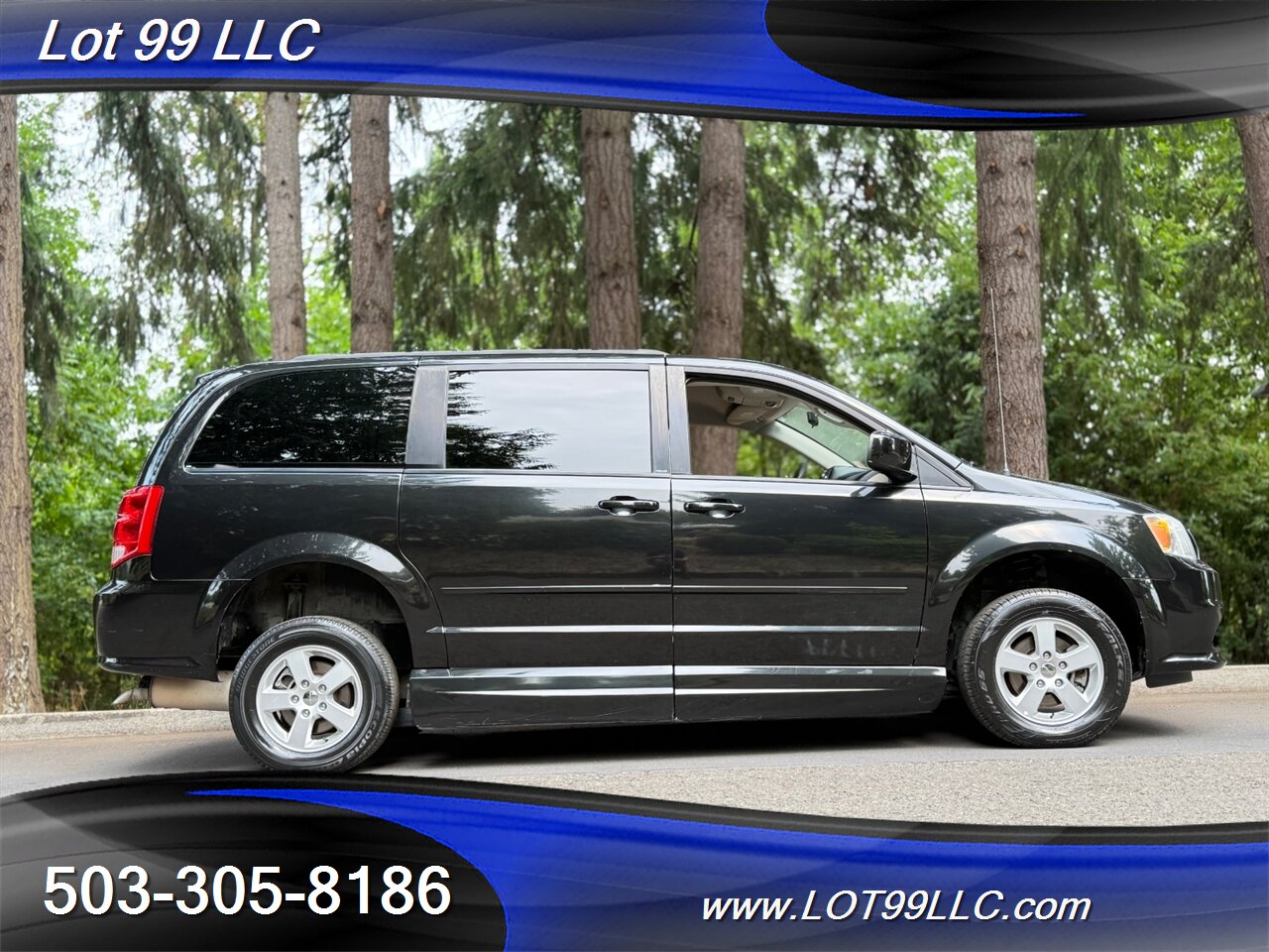 2012 Dodge Grand Caravan 51k Miles Wheelchair Van Side Ramp New Tires - Photo 36 - Milwaukie, OR 97267