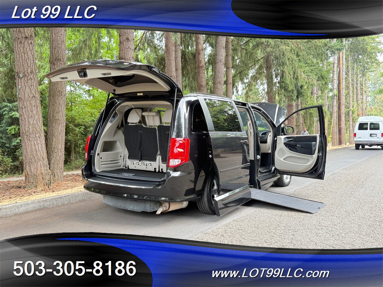 2012 Dodge Grand Caravan 51k Miles Wheelchair Van Side Ramp New Tires - Photo 21 - Milwaukie, OR 97267