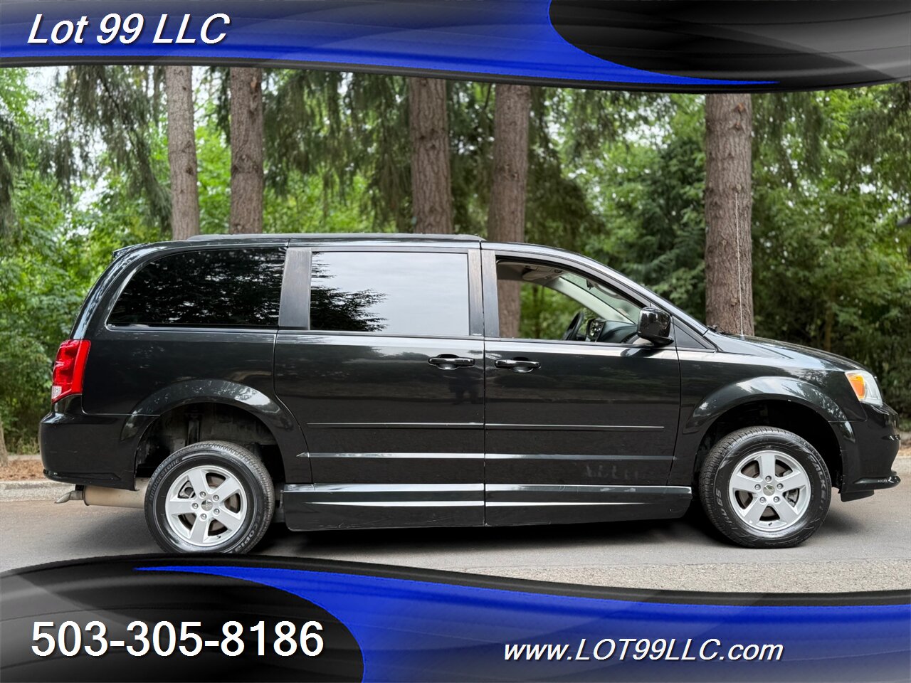 2012 Dodge Grand Caravan 51k Miles Wheelchair Van Side Ramp New Tires - Photo 35 - Milwaukie, OR 97267