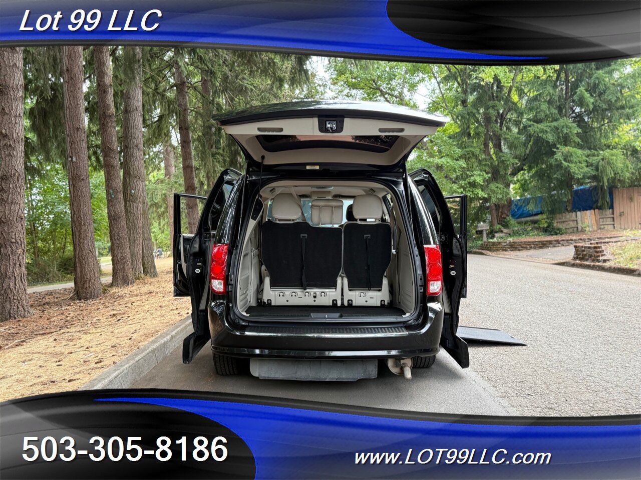 2012 Dodge Grand Caravan 51k Miles Wheelchair Van Side Ramp New Tires - Photo 66 - Milwaukie, OR 97267