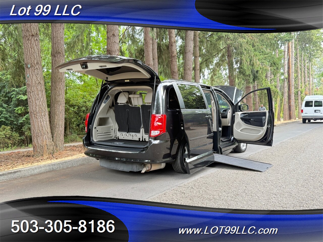 2012 Dodge Grand Caravan 51k Miles Wheelchair Van Side Ramp New Tires - Photo 67 - Milwaukie, OR 97267